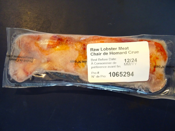 Sonderangebot: Hummerfleisch, roh (aus Kanada) 227 g Packung